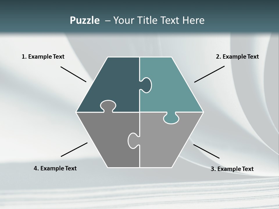 A Close Up Of A Book On A Table PowerPoint Template