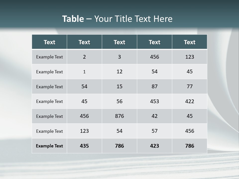 A Close Up Of A Book On A Table PowerPoint Template