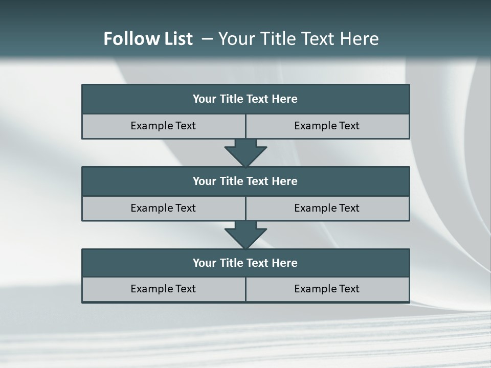 A Close Up Of A Book On A Table PowerPoint Template