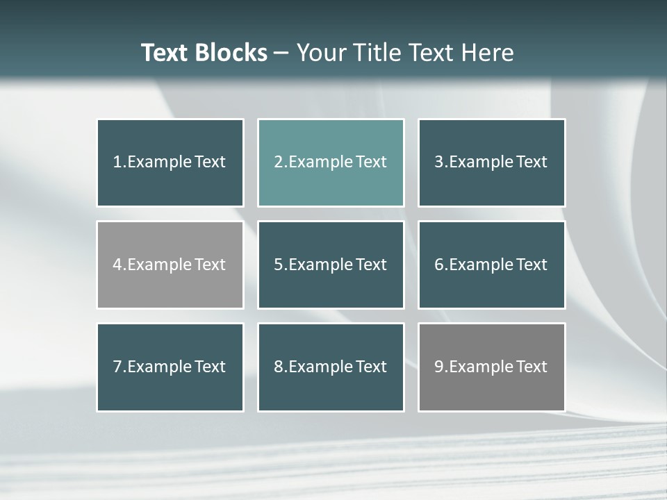 A Close Up Of A Book On A Table PowerPoint Template