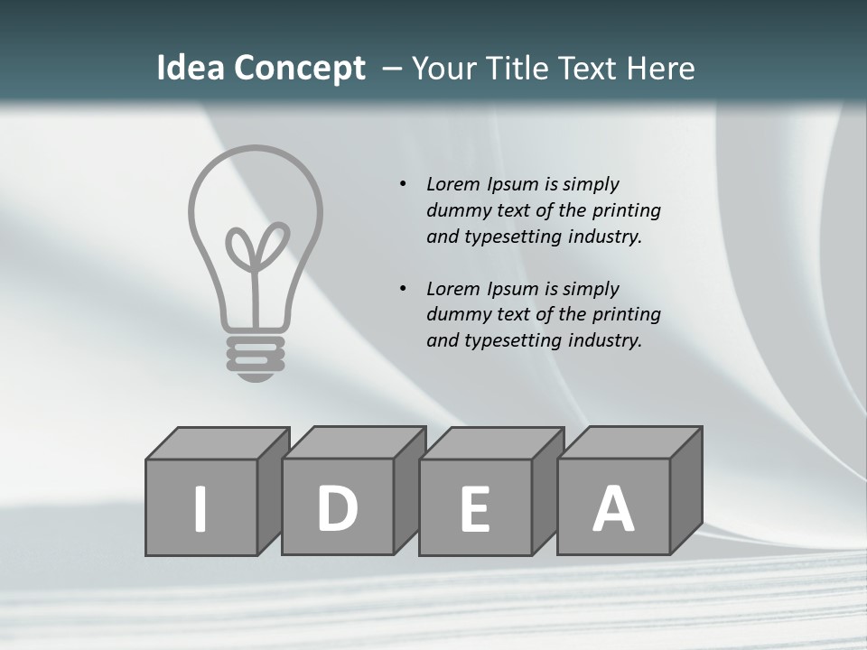 A Close Up Of A Book On A Table PowerPoint Template