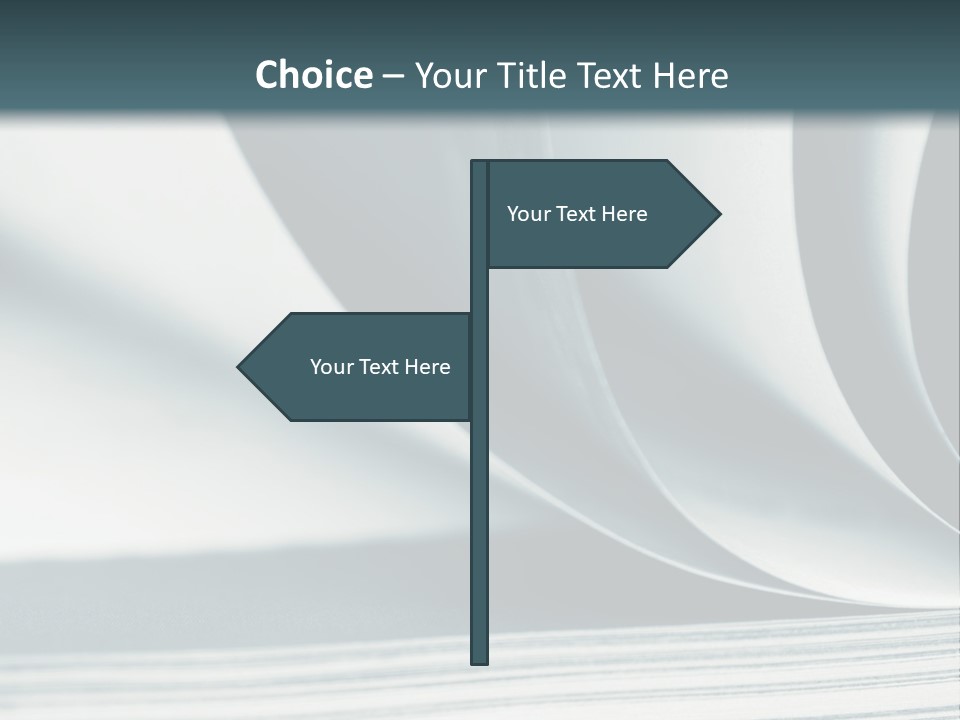 A Close Up Of A Book On A Table PowerPoint Template