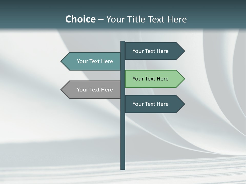 A Close Up Of A Book On A Table PowerPoint Template