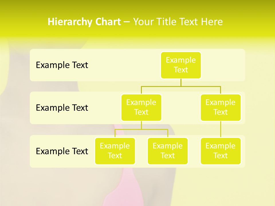 A Woman In A Pink Bikini With Yellow And Pink Paint On Her Face PowerPoint Template