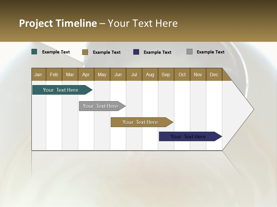 A Spoon With A Liquid Inside Of It PowerPoint Template