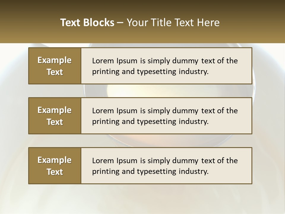 A Spoon With A Liquid Inside Of It PowerPoint Template