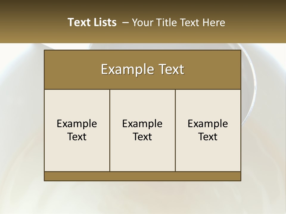 A Spoon With A Liquid Inside Of It PowerPoint Template