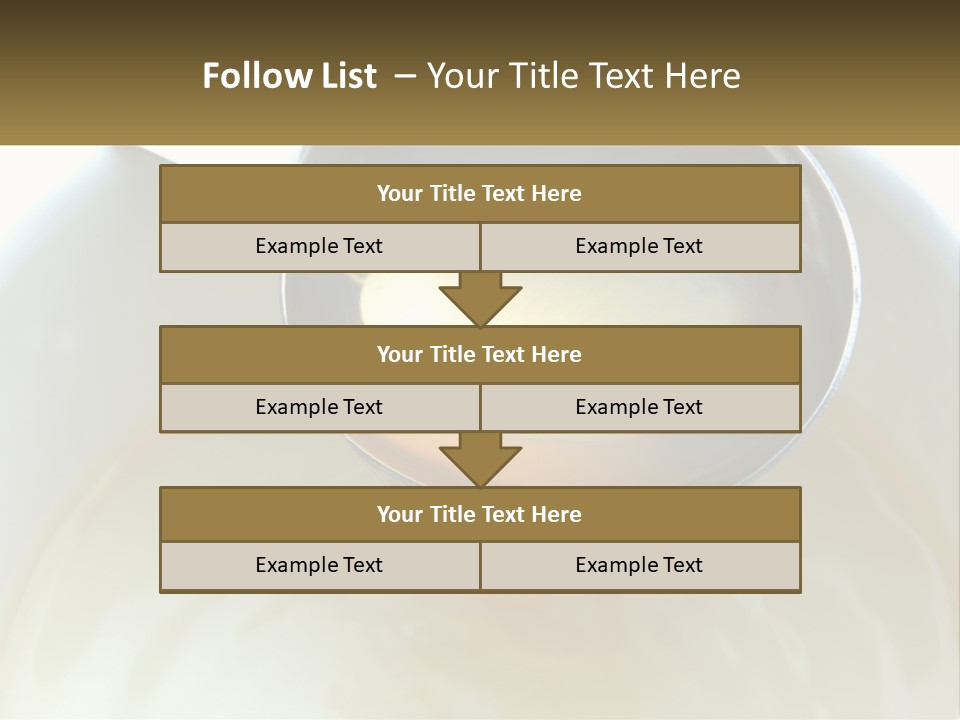 A Spoon With A Liquid Inside Of It PowerPoint Template