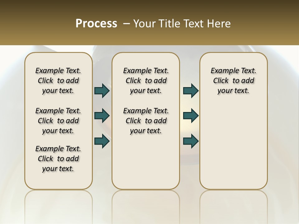 A Spoon With A Liquid Inside Of It PowerPoint Template