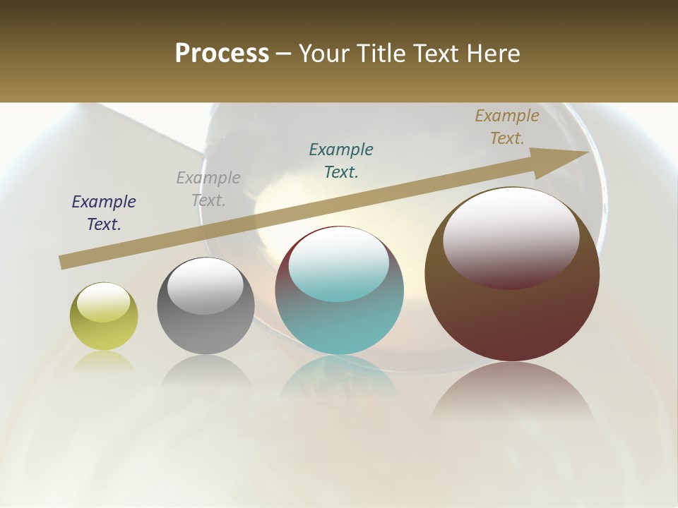 A Spoon With A Liquid Inside Of It PowerPoint Template