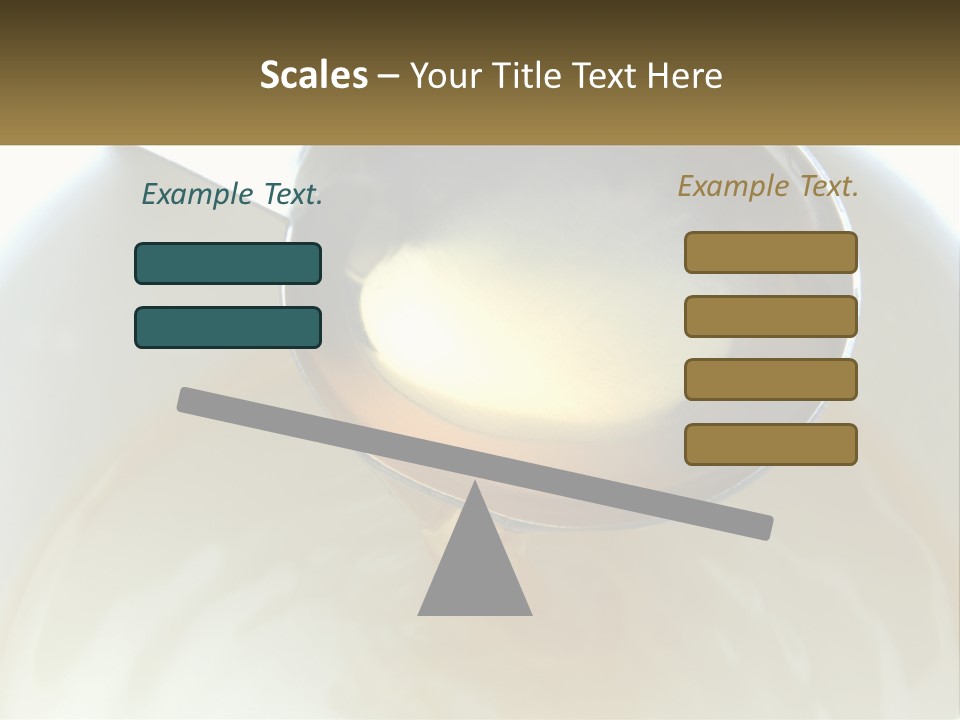 A Spoon With A Liquid Inside Of It PowerPoint Template