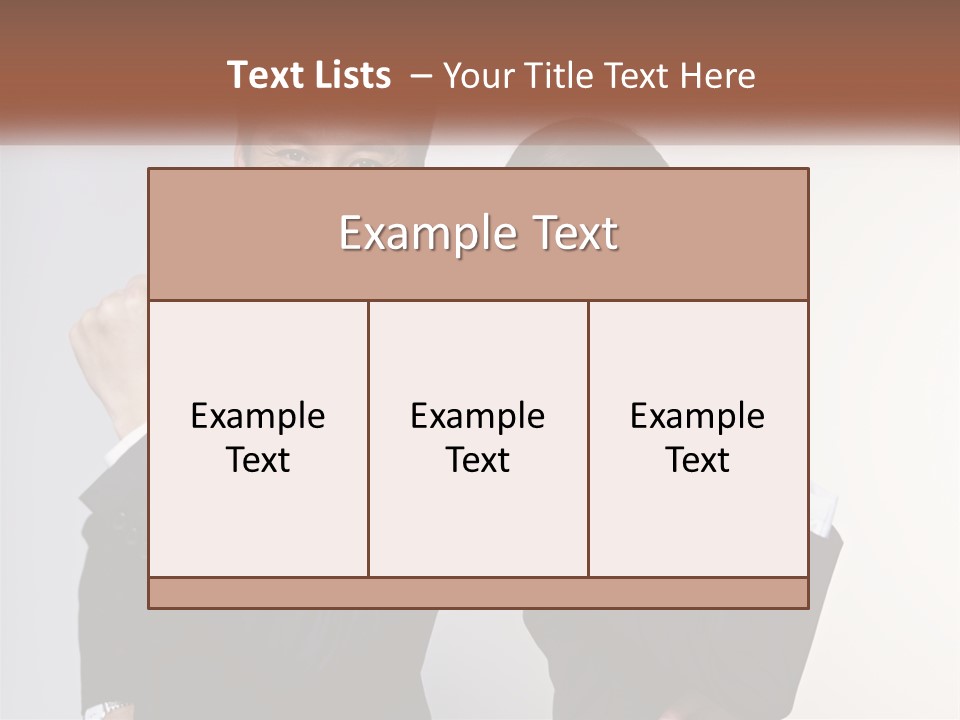 A Man And A Woman Are Posing For A Picture PowerPoint Template