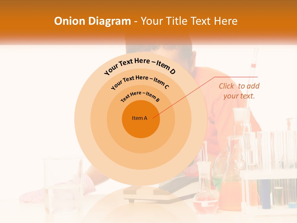 A Young Boy Is Looking Through A Microscope PowerPoint Template