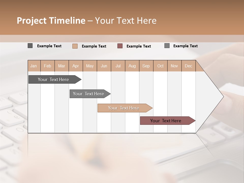 A Person Typing On A Laptop With A Credit Card PowerPoint Template