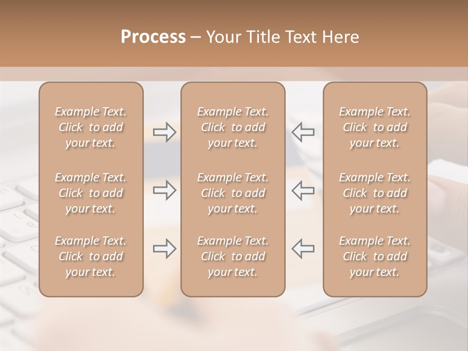 A Person Typing On A Laptop With A Credit Card PowerPoint Template