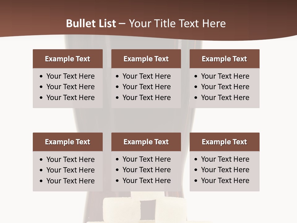 A Glass Of Beer Next To A Pile Of Ice Cubes PowerPoint Template