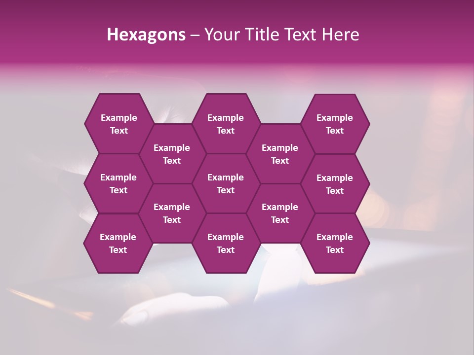 A Person Using A Tablet On A Table PowerPoint Template