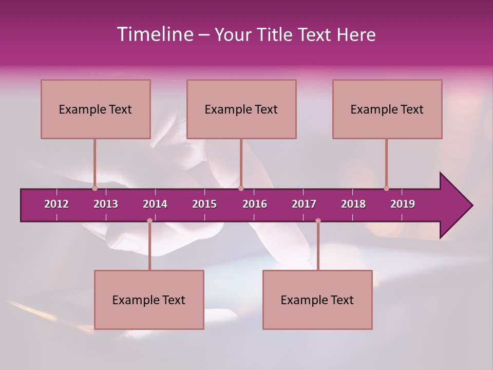 A Person Using A Tablet On A Table PowerPoint Template
