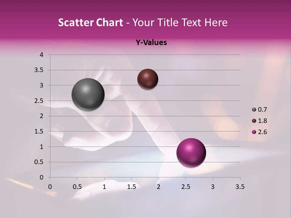 A Person Using A Tablet On A Table PowerPoint Template