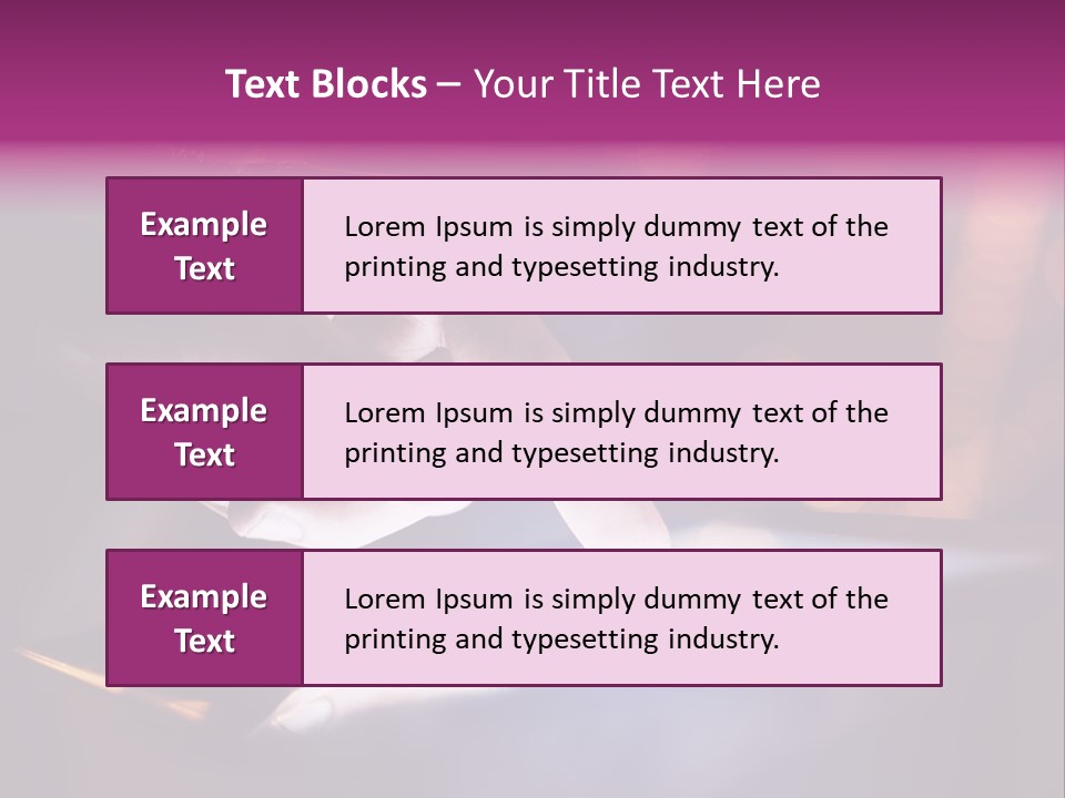 A Person Using A Tablet On A Table PowerPoint Template