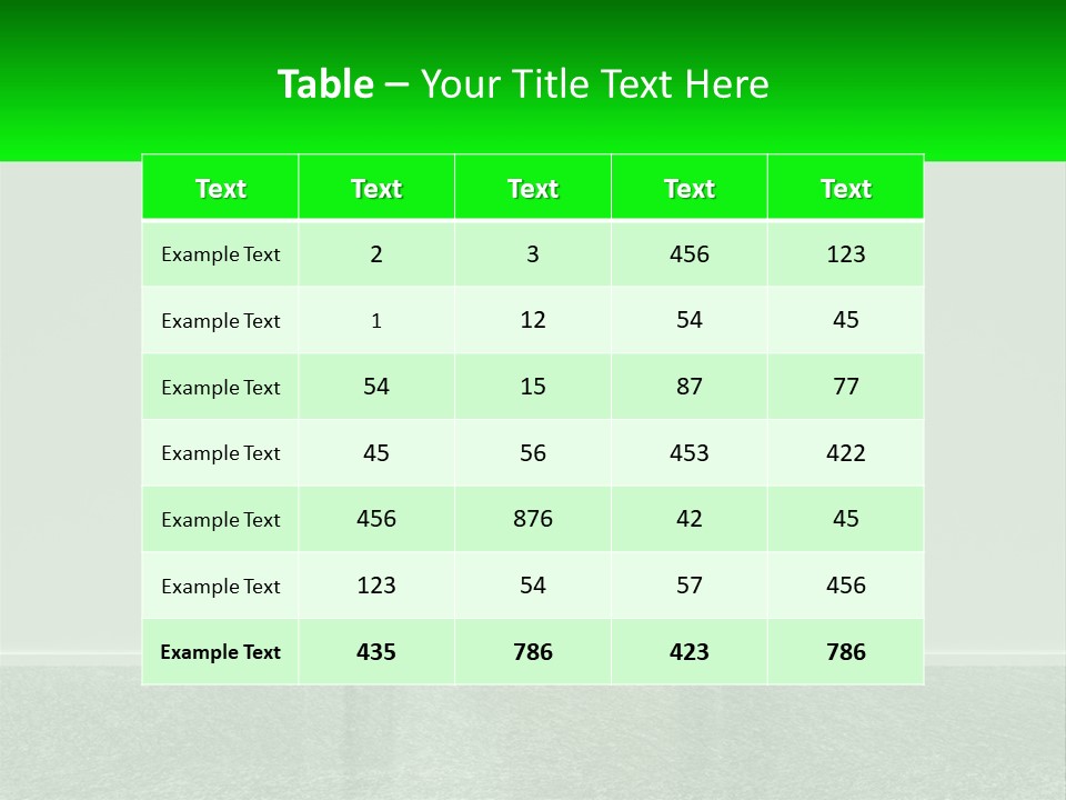An Open Door Leading To A Large City PowerPoint Template