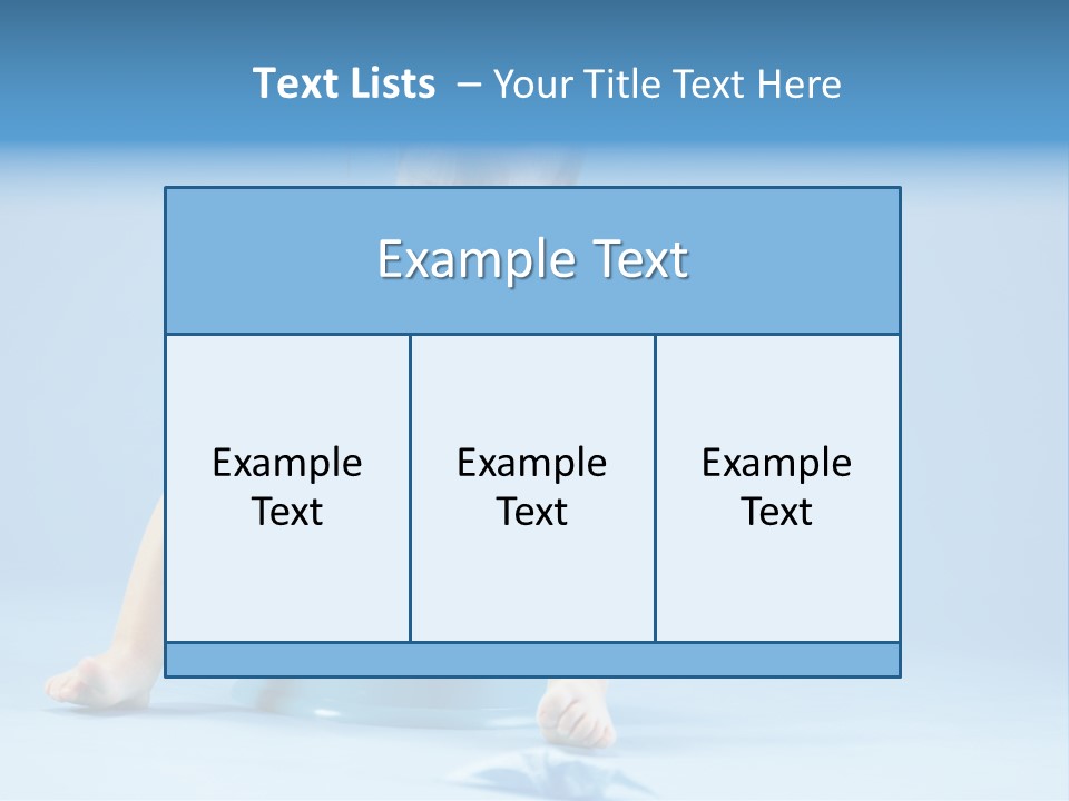 A Baby Sitting On A Blue Potty With A Roll Of Toilet Paper PowerPoint Template