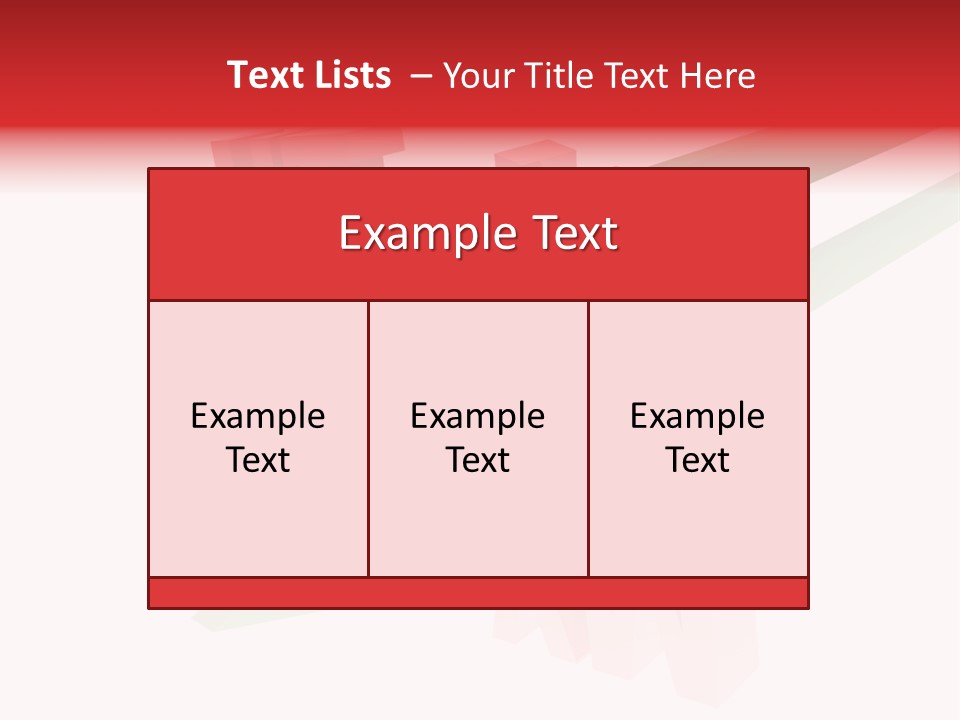 A Red And Green Arrow With The Word Taf On It PowerPoint Template