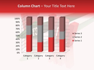 A Red And Green Arrow With The Word Taf On It PowerPoint Template