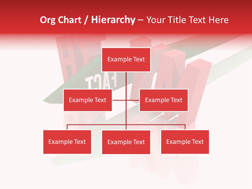 A Red And Green Arrow With The Word Taf On It PowerPoint Template