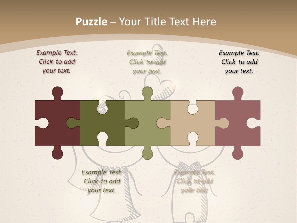 A Couple Of People Are Standing Next To Each Other PowerPoint Template