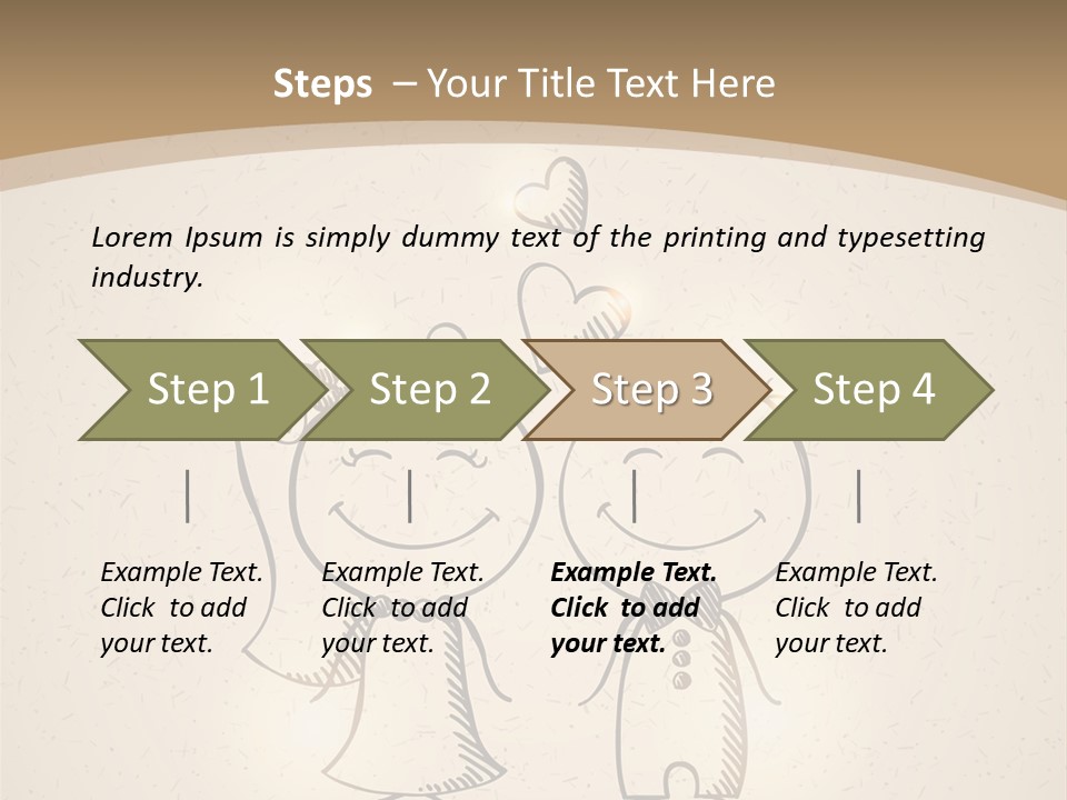 A Couple Of People Are Standing Next To Each Other PowerPoint Template
