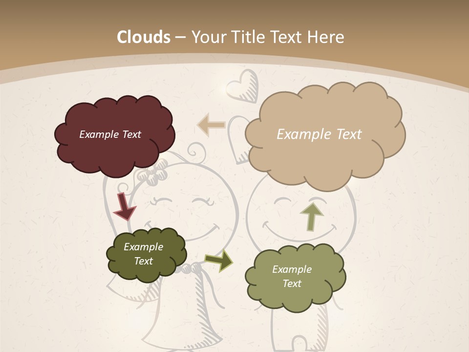 A Couple Of People Are Standing Next To Each Other PowerPoint Template