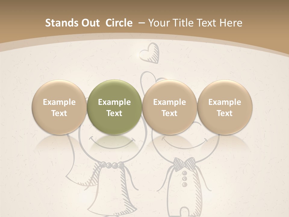 A Couple Of People Are Standing Next To Each Other PowerPoint Template