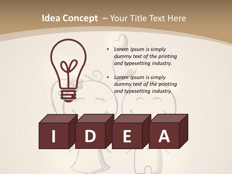 A Couple Of People Are Standing Next To Each Other PowerPoint Template