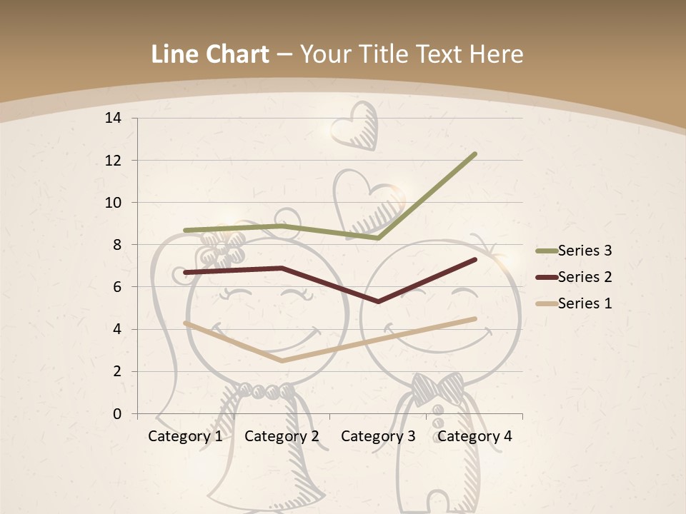 A Couple Of People Are Standing Next To Each Other PowerPoint Template