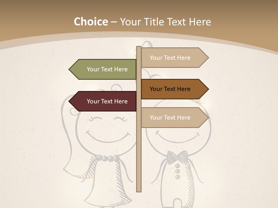 A Couple Of People Are Standing Next To Each Other PowerPoint Template