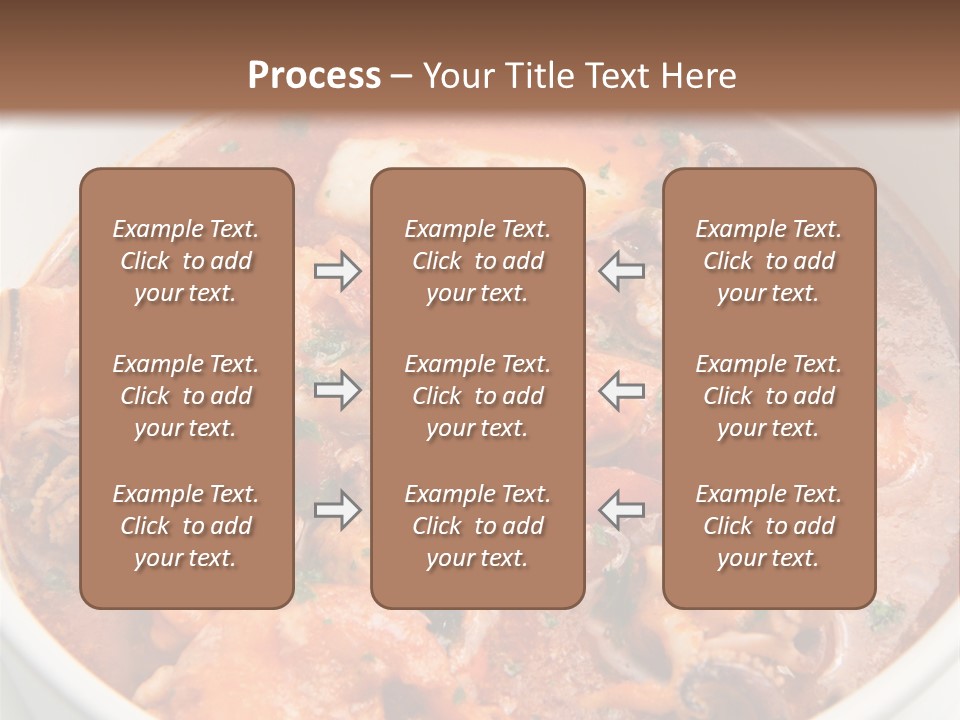 A Bowl Of Soup With Bread On The Side PowerPoint Template