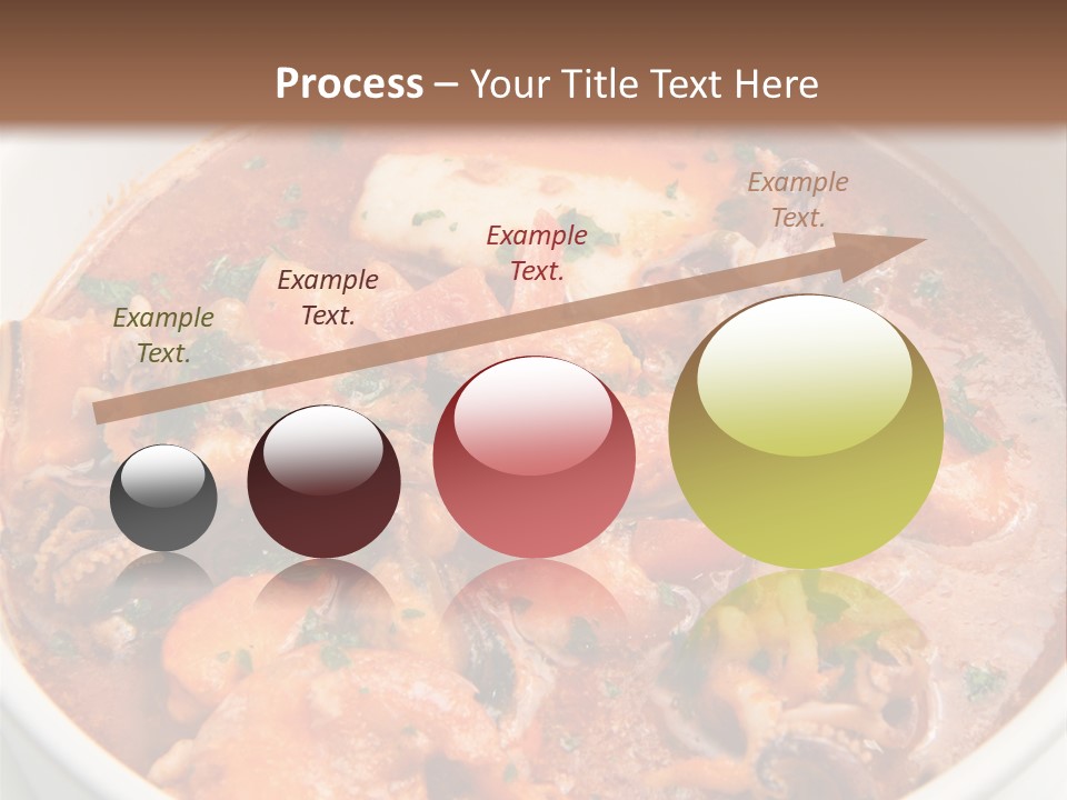 A Bowl Of Soup With Bread On The Side PowerPoint Template