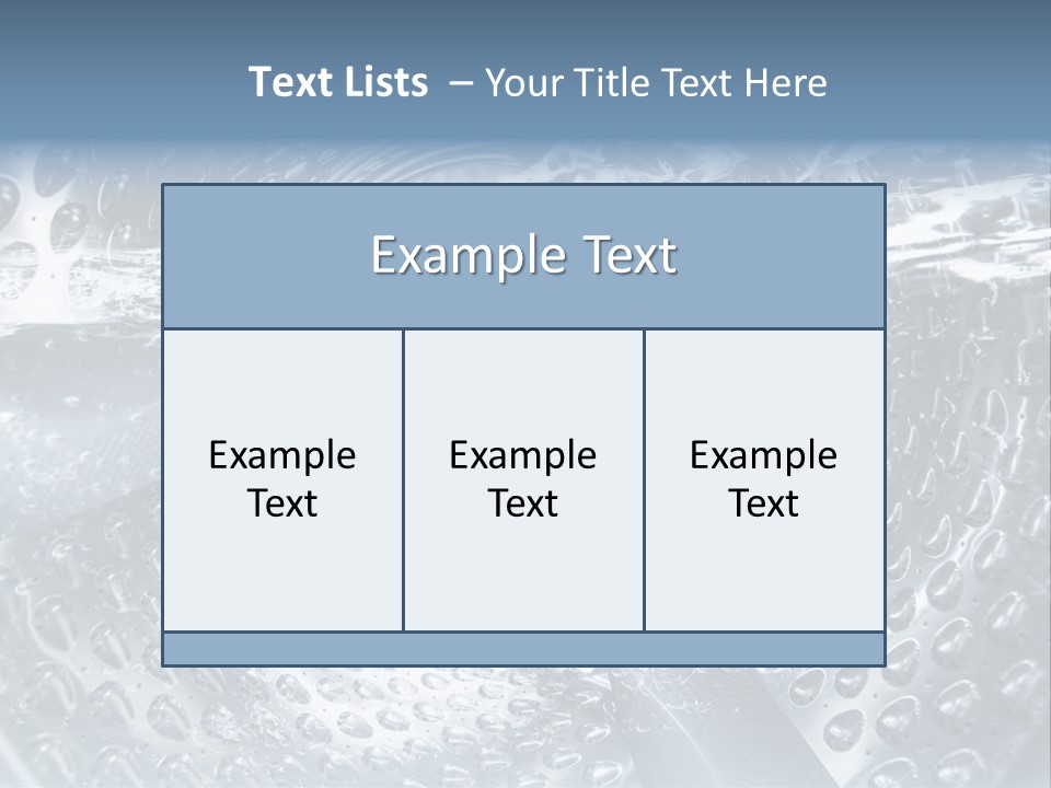 A Close Up Of A Washing Machine With Water On It PowerPoint Template