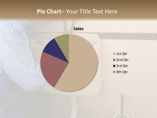 A Man Fixing A Toilet In A Bathroom PowerPoint Template