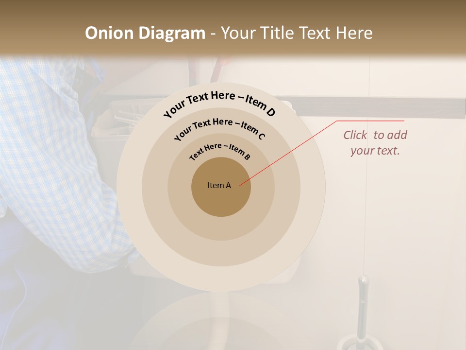 A Man Fixing A Toilet In A Bathroom PowerPoint Template