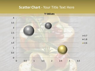 A Long Line Of Appetizers On A Table PowerPoint Template