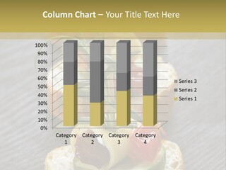 A Long Line Of Appetizers On A Table PowerPoint Template