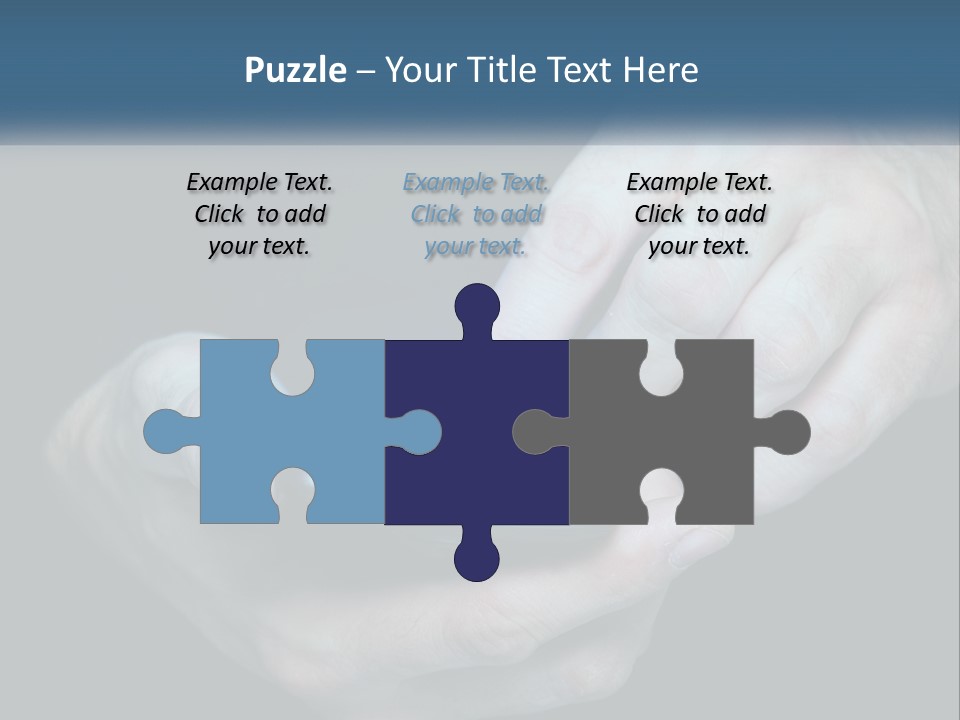 A Man Holding A Cell Phone In His Hand PowerPoint Template