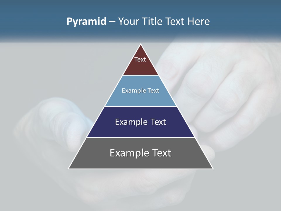 A Man Holding A Cell Phone In His Hand PowerPoint Template