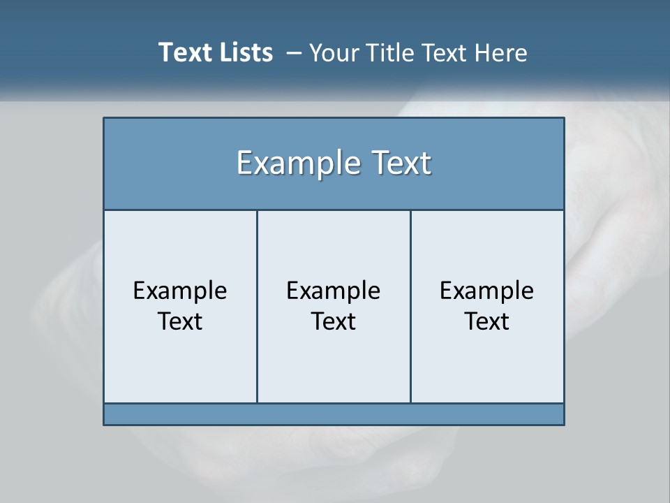 A Man Holding A Cell Phone In His Hand PowerPoint Template