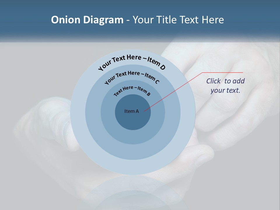 A Man Holding A Cell Phone In His Hand PowerPoint Template