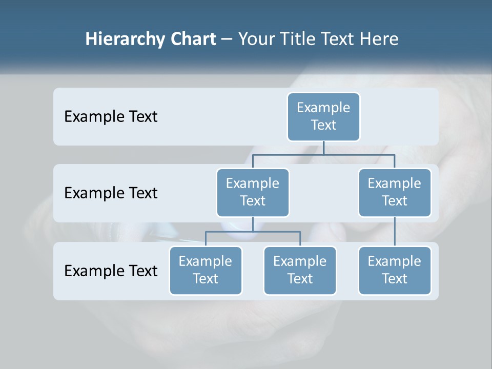 A Man Holding A Cell Phone In His Hand PowerPoint Template