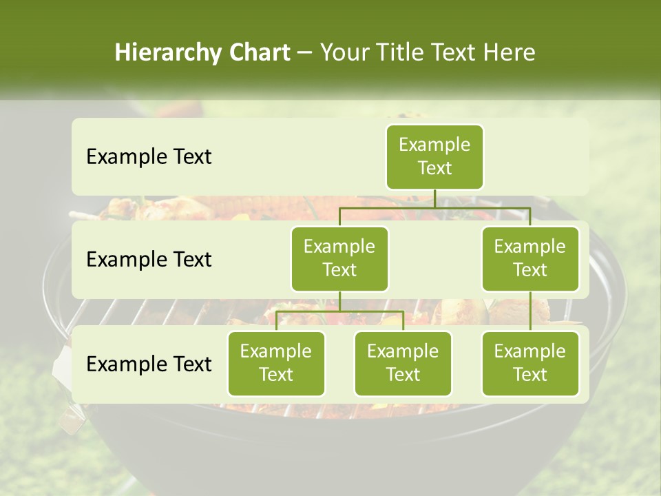 A Bbq Grill With Corn On The Cob And Vegetables On It PowerPoint Template