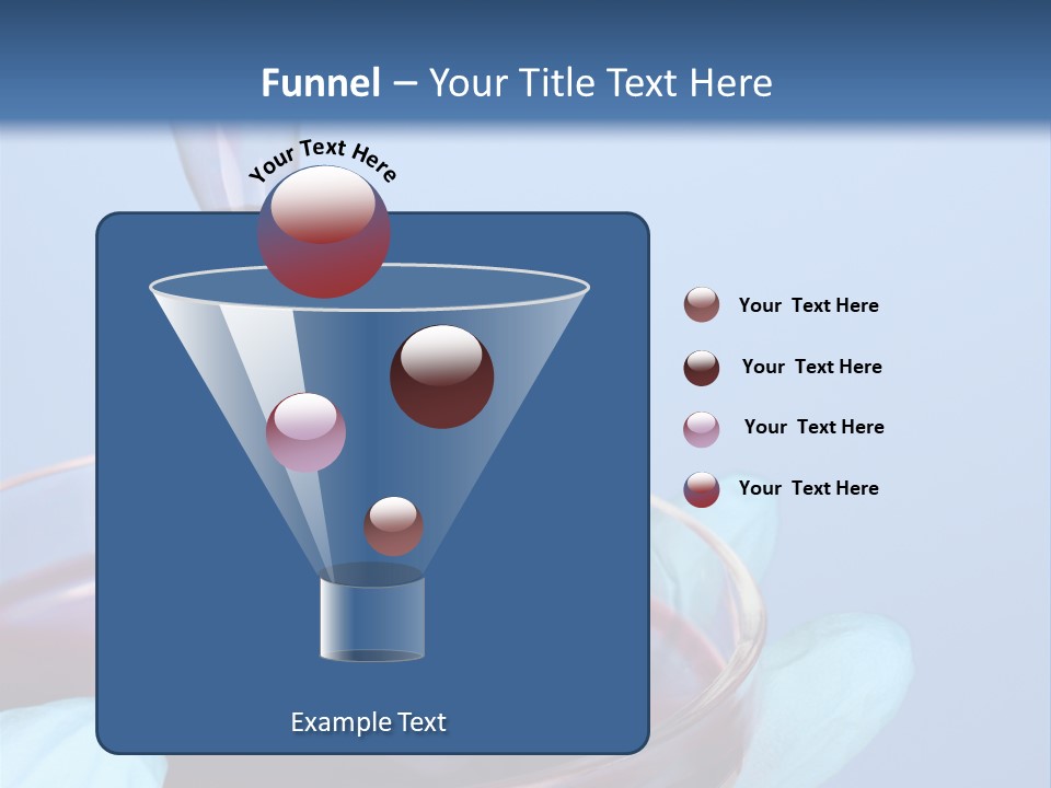 A Red Liquid In A Bowl With Gloves On It PowerPoint Template